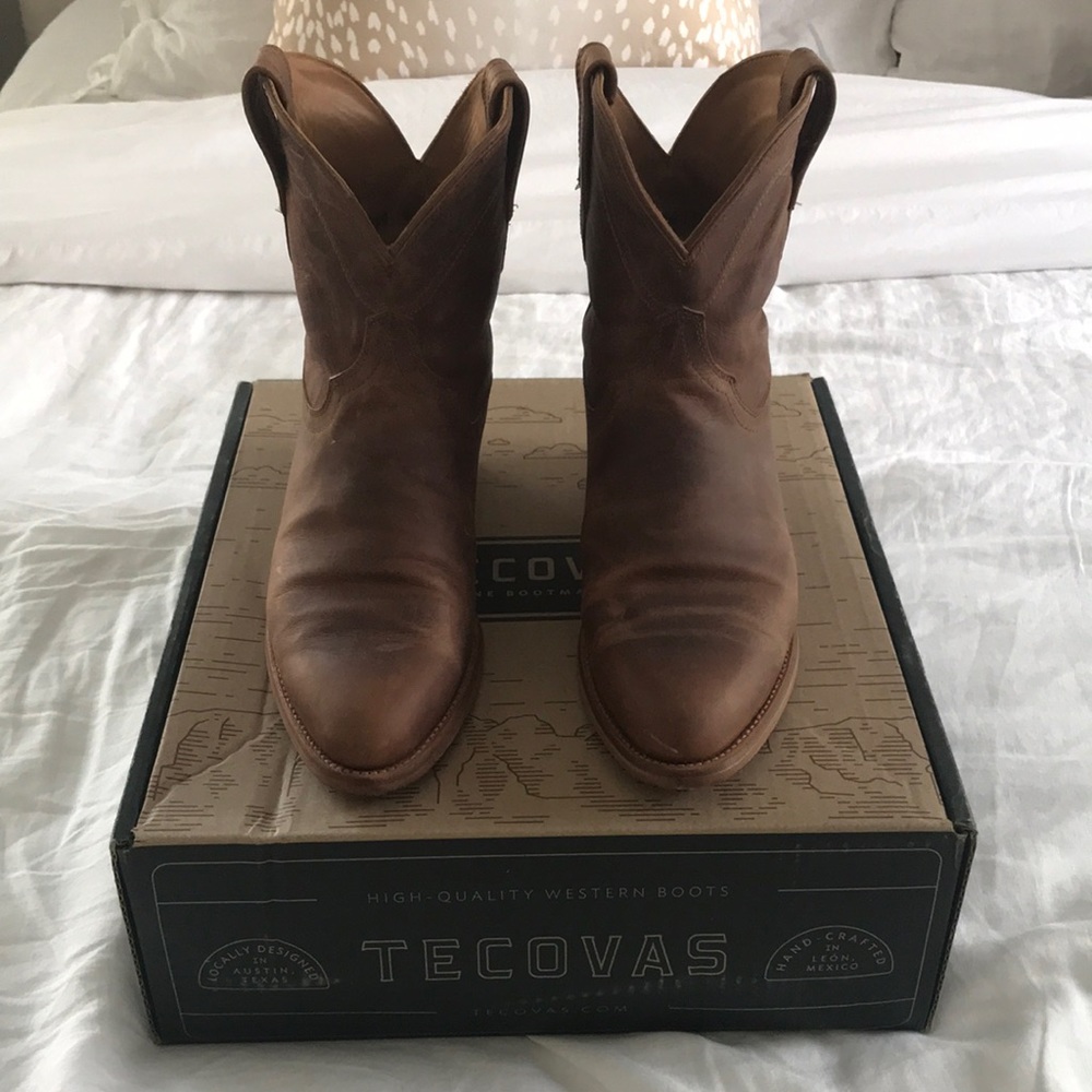 TECOVAS “The Penny” Scotch Goat Boots. 10.5 Designed in ATX and made in Mexico.